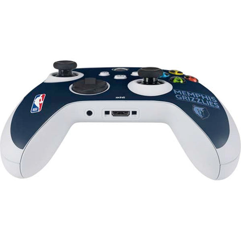 NBA Memphis Grizzlies Standard - Blue Xbox Series S Controller Skin