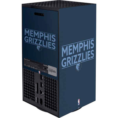 NBA Memphis Grizzlies Standard - Blue Xbox Series X Bundle Skin