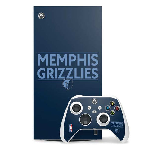 NBA Memphis Grizzlies Standard - Blue Xbox Series X Skins