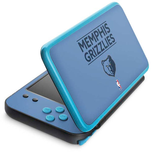 NBA Memphis Grizzlies Standard - Light Blue Nintendo 2DS XL (2017) Skin
