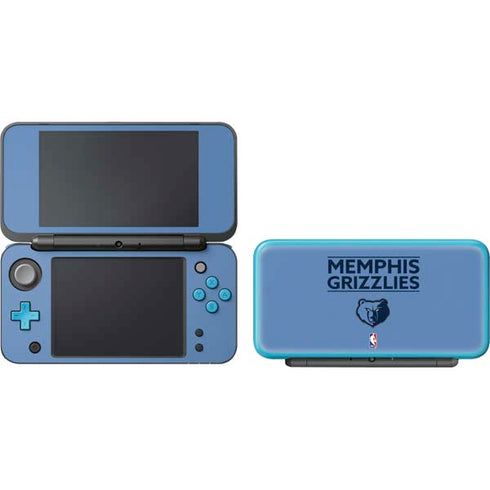 NBA Memphis Grizzlies Standard - Light Blue Nintendo 2DS XL (2017) Skin