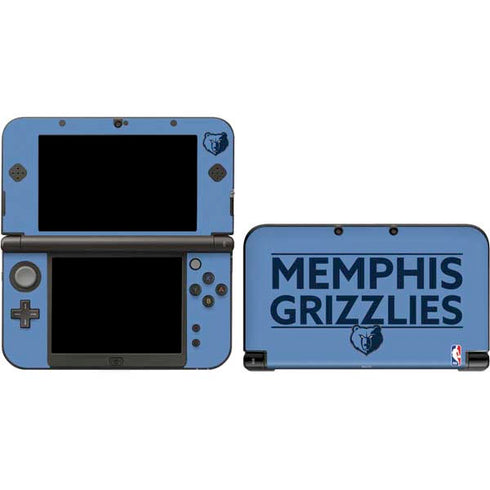 NBA Memphis Grizzlies Standard - Light Blue 3DS XL 2015 Skin