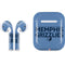 NBA Memphis Grizzlies Standard - Light Blue Apple AirPods Skin