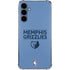 NBA Memphis Grizzlies Standard - Light Blue Galaxy A35 5G Clear Case