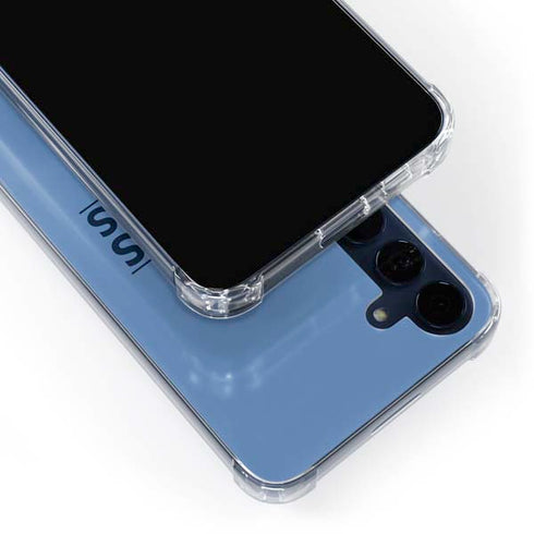 NBA Memphis Grizzlies Standard - Light Blue Galaxy A35 5G Clear Case