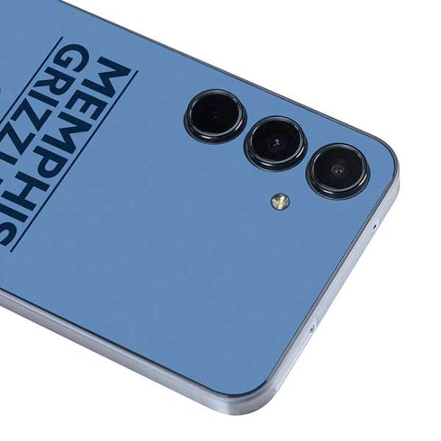 NBA Memphis Grizzlies Standard - Light Blue Galaxy A35 5G Skin