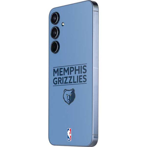 NBA Memphis Grizzlies Standard - Light Blue Galaxy A55 5G Skin