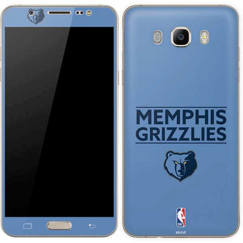 NBA Memphis Grizzlies Standard - Light Blue Galaxy J7 Skin