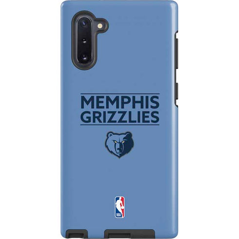 NBA Memphis Grizzlies Standard - Light Blue Galaxy Cases