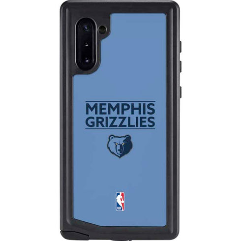 NBA Memphis Grizzlies Standard - Light Blue Galaxy Cases
