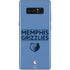 NBA Memphis Grizzlies Standard - Light Blue Galaxy Note 8 Skin