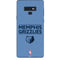 NBA Memphis Grizzlies Standard - Light Blue Galaxy Note 9 Skin