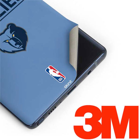 NBA Memphis Grizzlies Standard - Light Blue Galaxy Note 9 Skin
