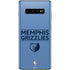 NBA Memphis Grizzlies Standard - Light Blue Galaxy S10 Plus Skin