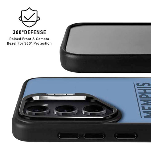 NBA Memphis Grizzlies Standard - Light Blue Galaxy S24 FE Kickstand Case