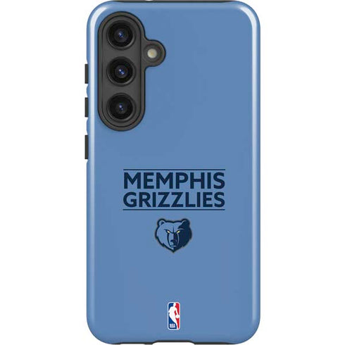 NBA Memphis Grizzlies Standard - Light Blue Galaxy S25 Impact Case