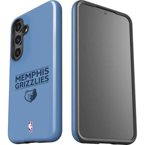 NBA Memphis Grizzlies Standard - Light Blue Galaxy S25 Impact Case