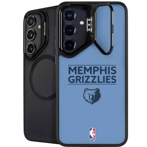 NBA Memphis Grizzlies Standard - Light Blue Galaxy S25 Kickstand Case
