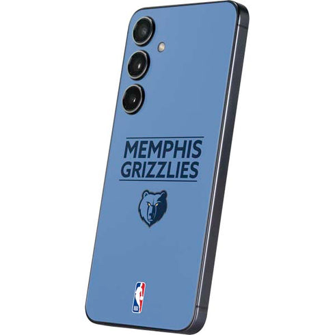 NBA Memphis Grizzlies Standard - Light Blue Galaxy S24 Skin