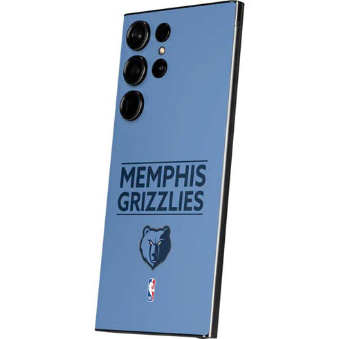 NBA Memphis Grizzlies Standard - Light Blue Galaxy S25 Ultra Skin