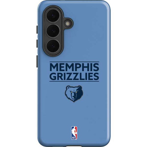 NBA Memphis Grizzlies Standard - Light Blue Galaxy S26 Impact Case