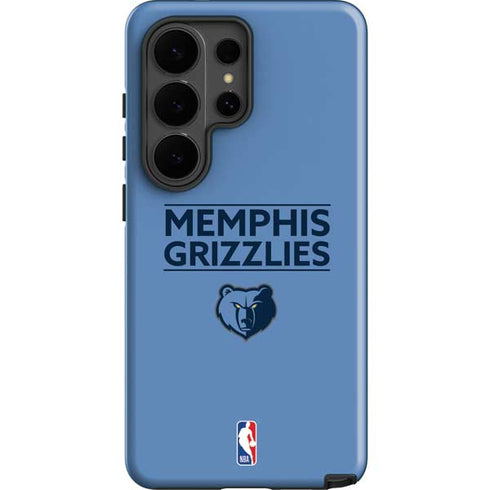 NBA Memphis Grizzlies Standard - Light Blue Galaxy S26 Ultra Impact Case