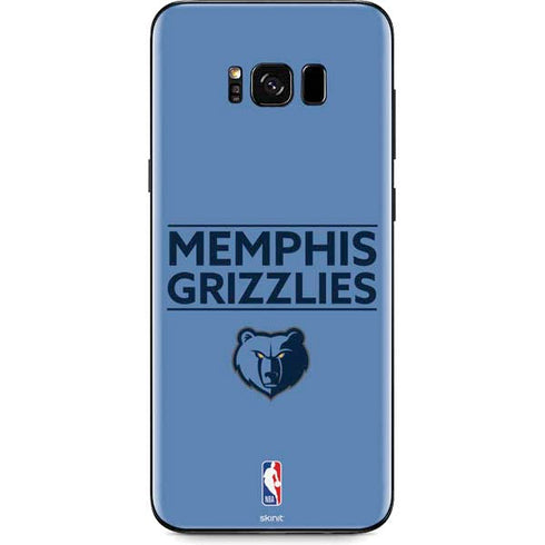 NBA Memphis Grizzlies Standard - Light Blue Galaxy S8 Plus Skin
