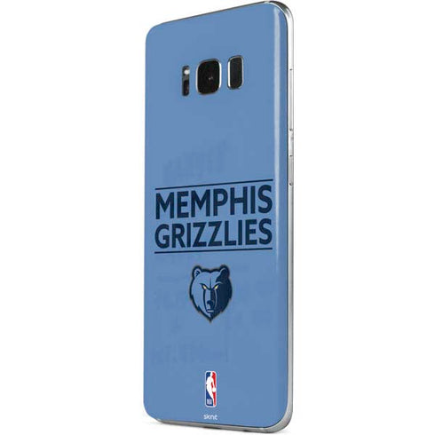 NBA Memphis Grizzlies Standard - Light Blue Galaxy S8 Plus Skin