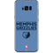 NBA Memphis Grizzlies Standard - Light Blue Galaxy S8 Skin