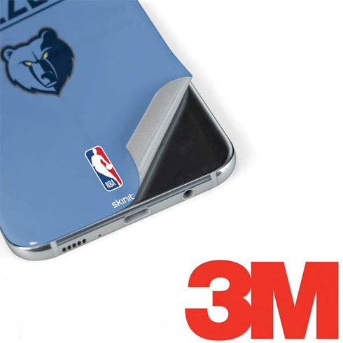 NBA Memphis Grizzlies Standard - Light Blue Galaxy S8 Skin
