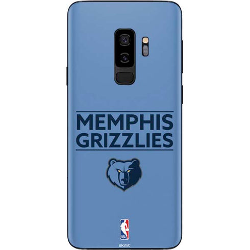 NBA Memphis Grizzlies Standard - Light Blue Galaxy S9 Plus Skin