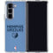 NBA Memphis Grizzlies Standard - Light Blue Galaxy Z Fold5 5G Clear Case