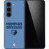 NBA Memphis Grizzlies Standard - Light Blue Galaxy Z Fold5 5G Skin
