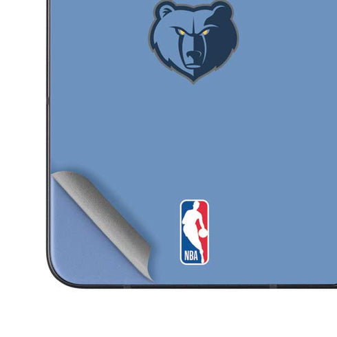 NBA Memphis Grizzlies Standard - Light Blue Galaxy Z Fold5 5G Skin