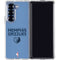 NBA Memphis Grizzlies Standard - Light Blue Galaxy Z Fold6 Clear Case