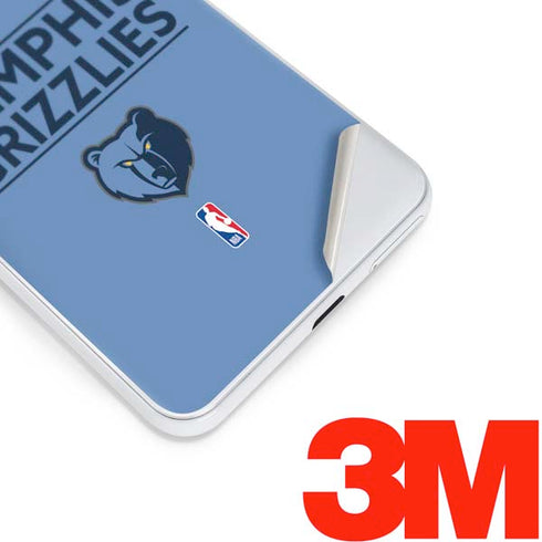 NBA Memphis Grizzlies Standard - Light Blue Google Pixel 3 Skin