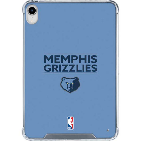 NBA Memphis Grizzlies Standard - Light Blue iPad 11th Gen (2025) Clear Case