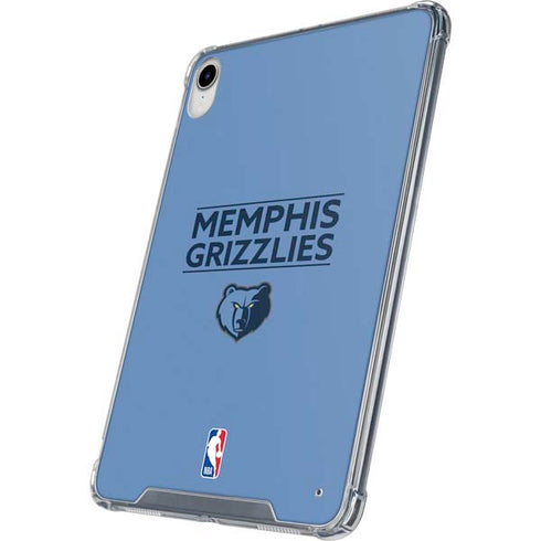 NBA Memphis Grizzlies Standard - Light Blue iPad 11th Gen (2025) Clear Case