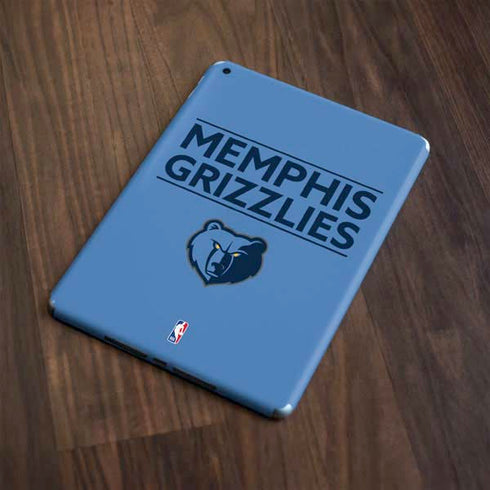 NBA Memphis Grizzlies Standard - Light Blue Apple iPad Skin