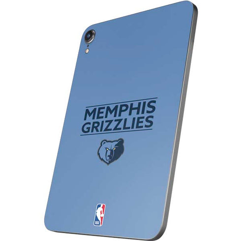 NBA Memphis Grizzlies Standard - Light Blue Apple iPad Mini Skin