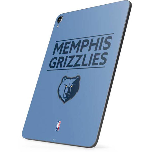 NBA Memphis Grizzlies Standard - Light Blue Apple iPad Pro Skin
