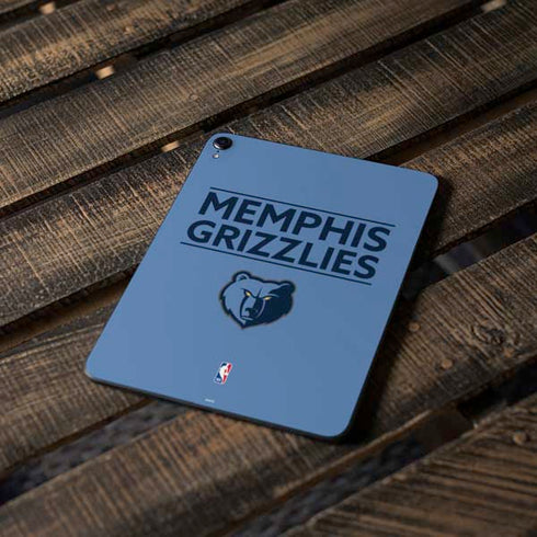 NBA Memphis Grizzlies Standard - Light Blue Apple iPad Pro Skin