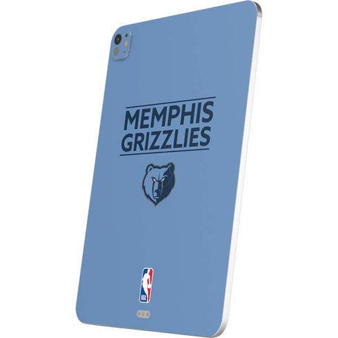 NBA Memphis Grizzlies Standard - Light Blue iPad Pro 13in M4 (2024) Skin