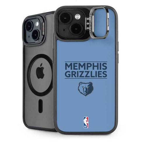 NBA Memphis Grizzlies Standard - Light Blue iPhone 14 Plus Kickstand Case
