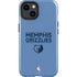 NBA Memphis Grizzlies Standard - Light Blue iPhone 15 Impact Case