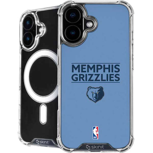 NBA Memphis Grizzlies Standard - Light Blue iPhone 16 Plus MagSafe Case
