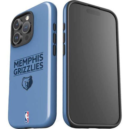 NBA Memphis Grizzlies Standard - Light Blue iPhone 16 Pro Max Impact Case