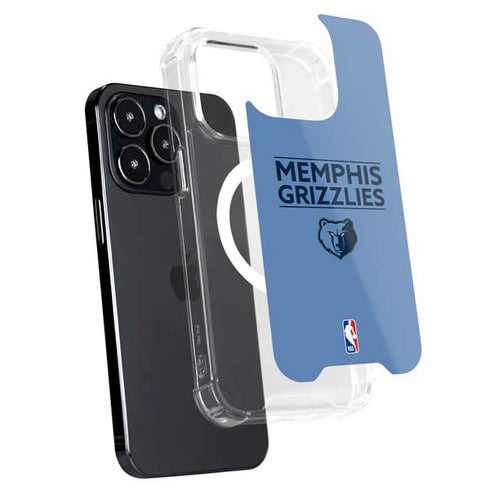 NBA Memphis Grizzlies Standard - Light Blue iPhone 16 Pro Max MagSafe Case