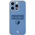 NBA Memphis Grizzlies Standard - Light Blue iPhone 16 Pro Skin