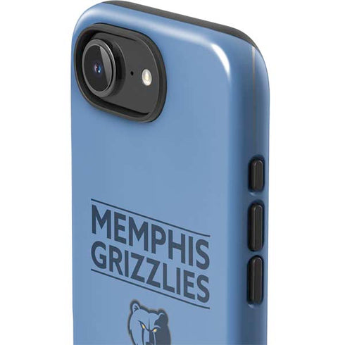 NBA Memphis Grizzlies Standard - Light Blue iPhone 16e Impact Case